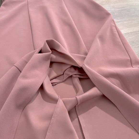 Speechless Mauve High Neck Maxi Dress‎ Size 7 - Picture 16 of 16